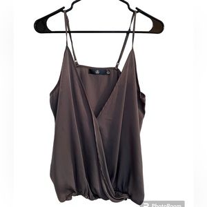 Missguided Front Wrap Tank